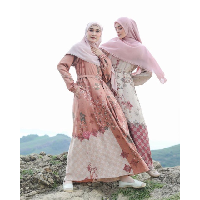 READY STOCK EID SERIES ZIZARA HANABIRA DRESS