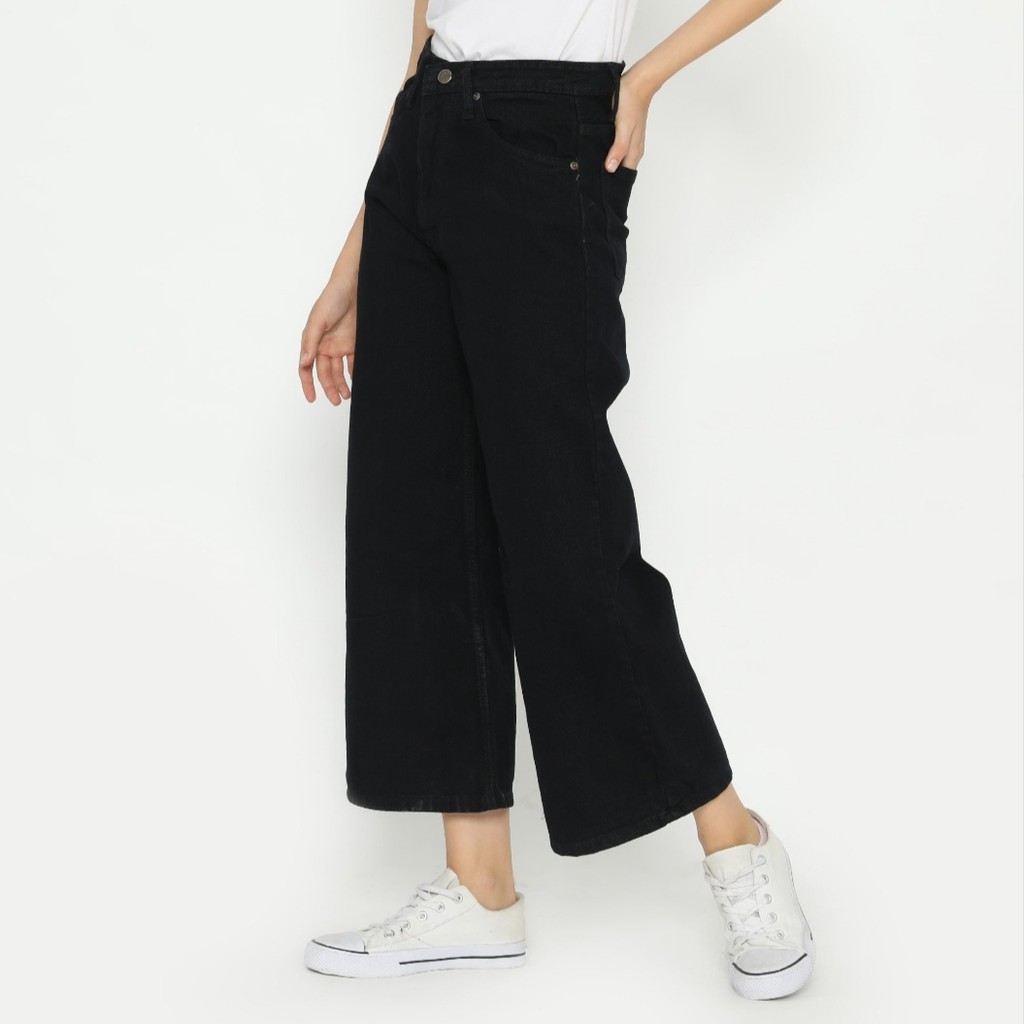 Highwaist Kulot Jeans - KULOT JEANS WANITA / CELANA JEANS WANITA / KULOT HIGH WAIST