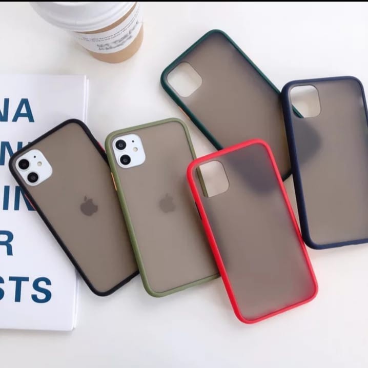 Samsung A81 / A11 / A01 / A10 / A10s Soft Case Matte Colored Frosted