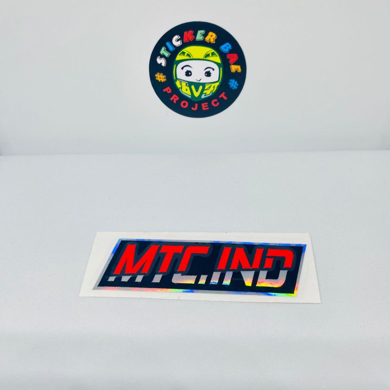 stiker MTC IND cutting sticker matic indo bisa buat plat nomer 1pcs