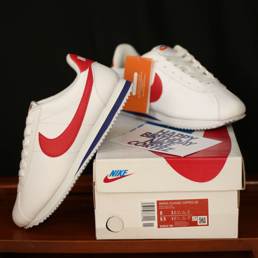 Bisa COD! Sepatu Sneakers Nike Cortez Varsity Red BNIB Premium, Harga Murah, Kualitas Mewah