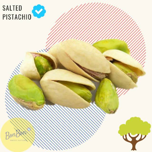 

250Gr Kacang Pistachio Panggang Kacang Pistachios Nuts Roasted - Kacang Pistachio Oven