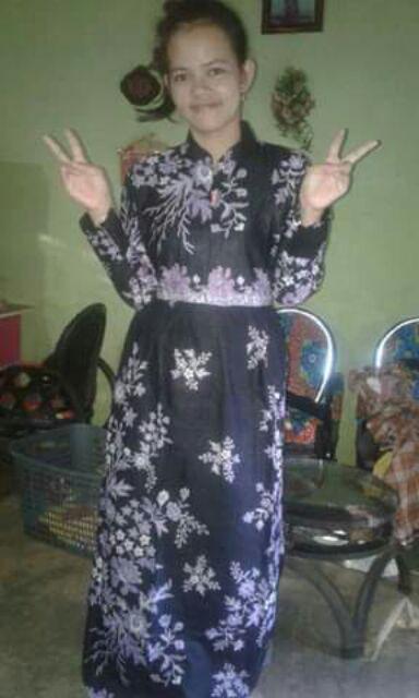 Maura Couple - Sania Ruffle Batik Couple Naifa Ori Ndoro Jowi Dnt Garansi Termurah Shopee 2525-kg023