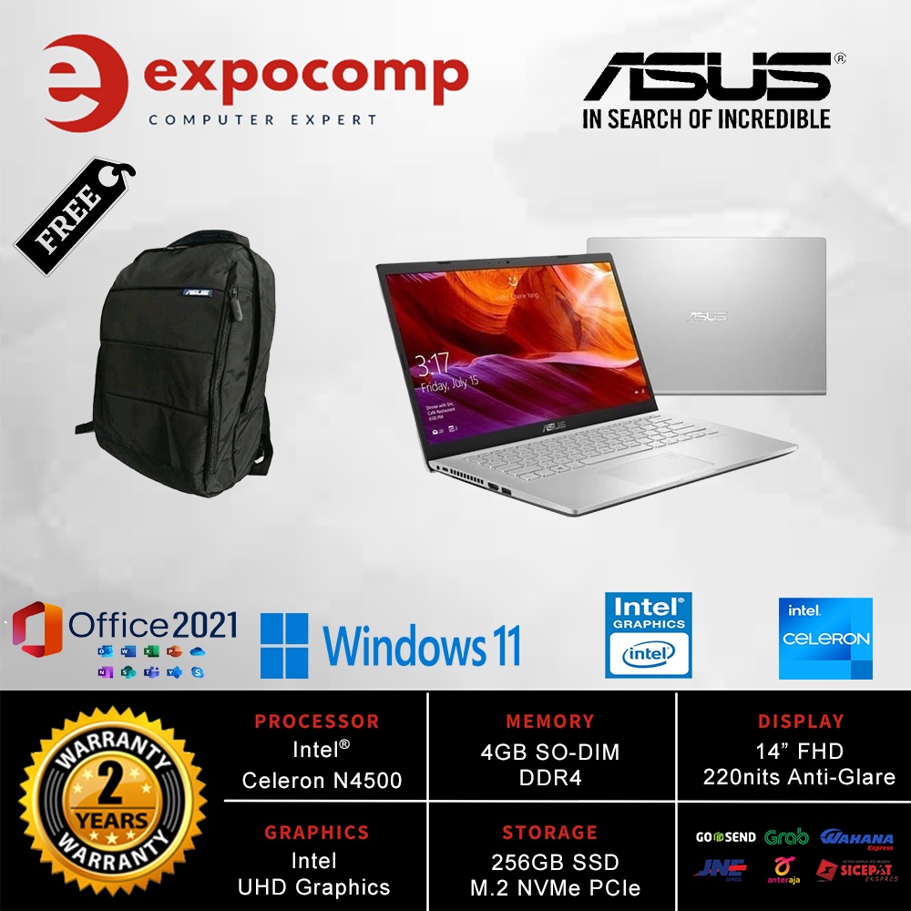 ASUS VivoBook A416KA-FHD421 SILVER N4500