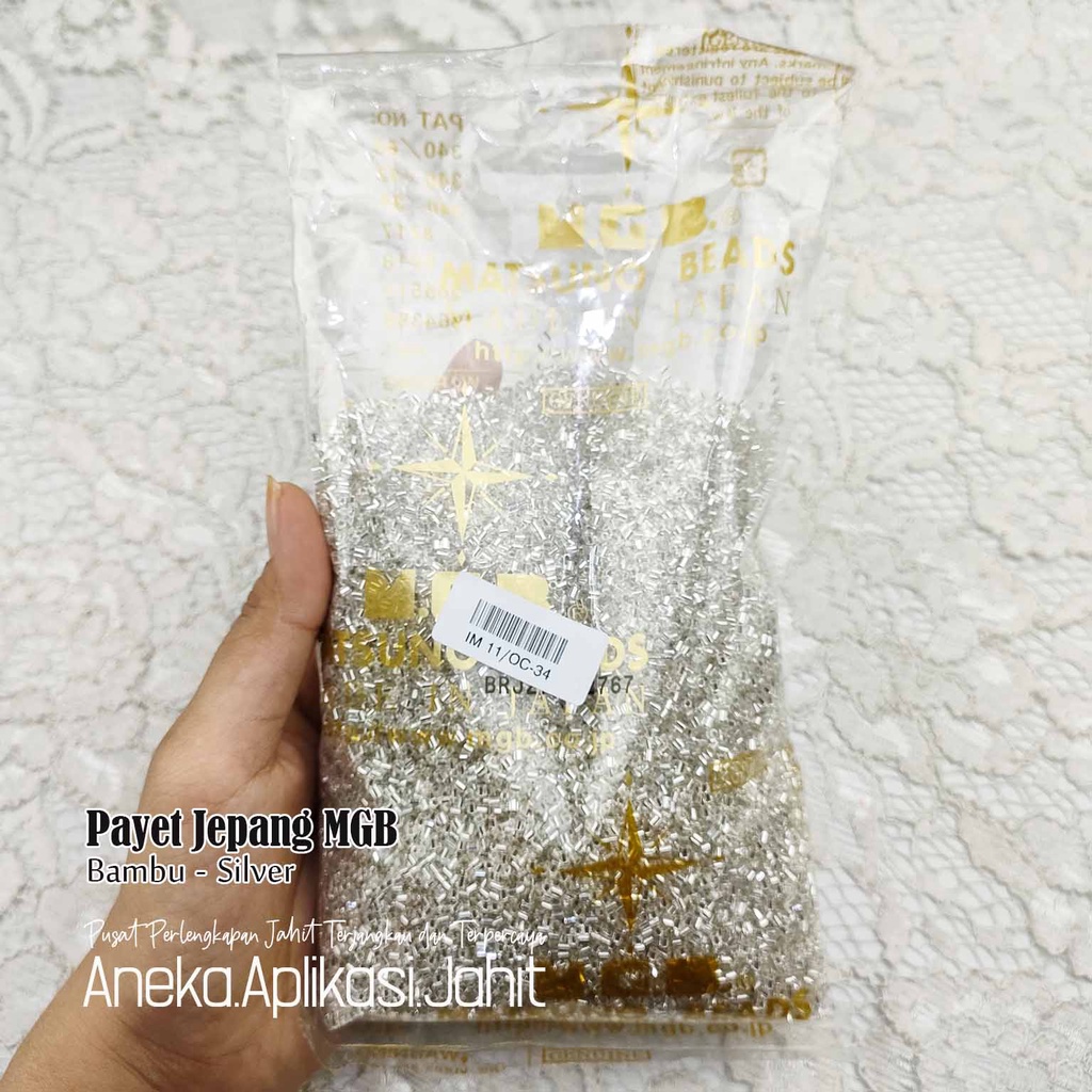 50 GRAM PAYET JEPANG MGB BAMBU PASIR 34 SILVER