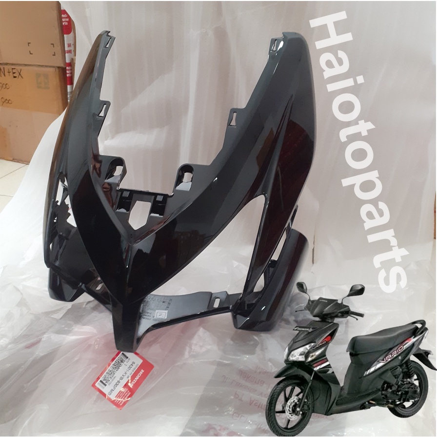 Cover Lampu Vario Karburator Hitam 64301-KVB-930FMB Cover Front Vario Karbu Caver Lampu Depan Honda 