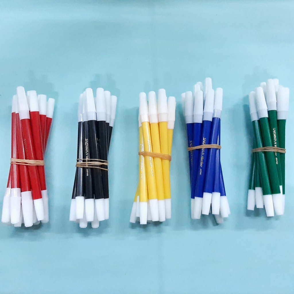 

Sepidol Spidol Marker SNOWMAN PW-01 Spidol Kecil 12pcs Warna / Sepidol kecil pw01 PW 01