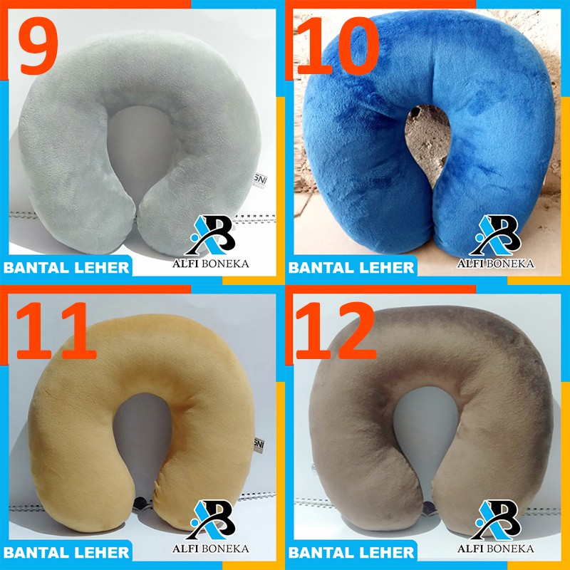 Bantal Leher Velboa Polos Murah