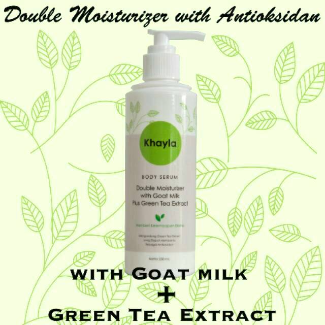 KHAYLA BODY SERUM GOAT'S MILK + EXTRACT GREENTEA
