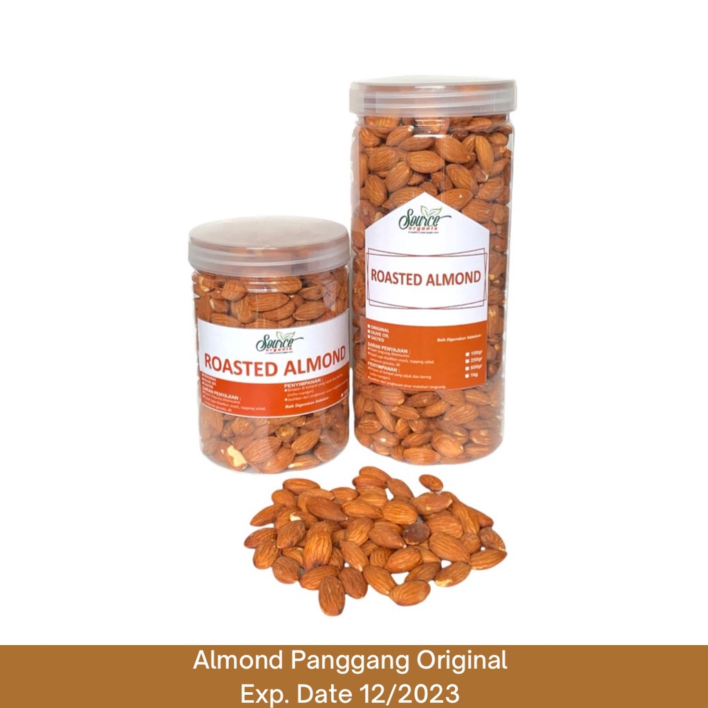 

Roasted Almond / Kacang Almond Panggang Kupas Original