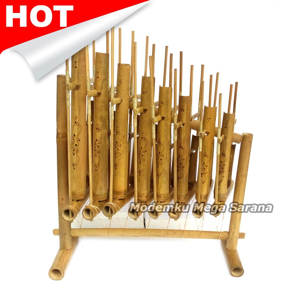 Angklung SD 1 Oktaf + Packing Kayu [packing kayu]