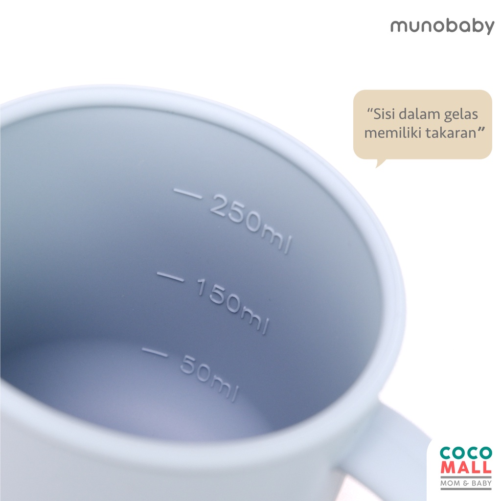 COCOMALL Gelas Minum Anak 3in1 (Nature Series) - Silicone Sippy Cup Training Cup Bayi Anti Tumpah - Gelas Sedotan Anak Straw Cup Silikon - Cangkir Susu Anak Bayi Belajar Minum - Baby Training Mug - Silicon Snack Cup Mpasi