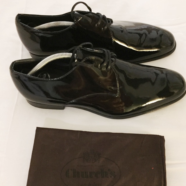 Church’s Men’s Shoes Whaley Patent Leather Oxford Black 43 [Original]