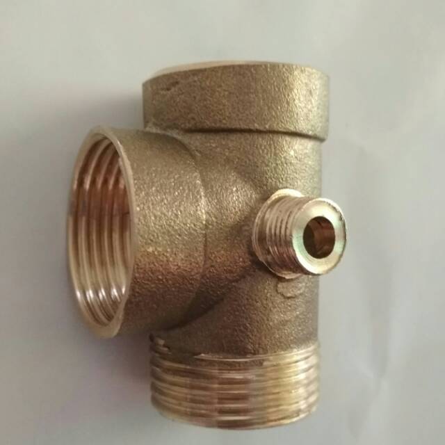Sambungan T otomatis mesin pompa air cabang 4
