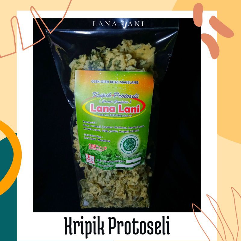 

200 gram Keripik Protoseli | Kripik Protoseli | Keripik Singkong | Kripik Jamur |