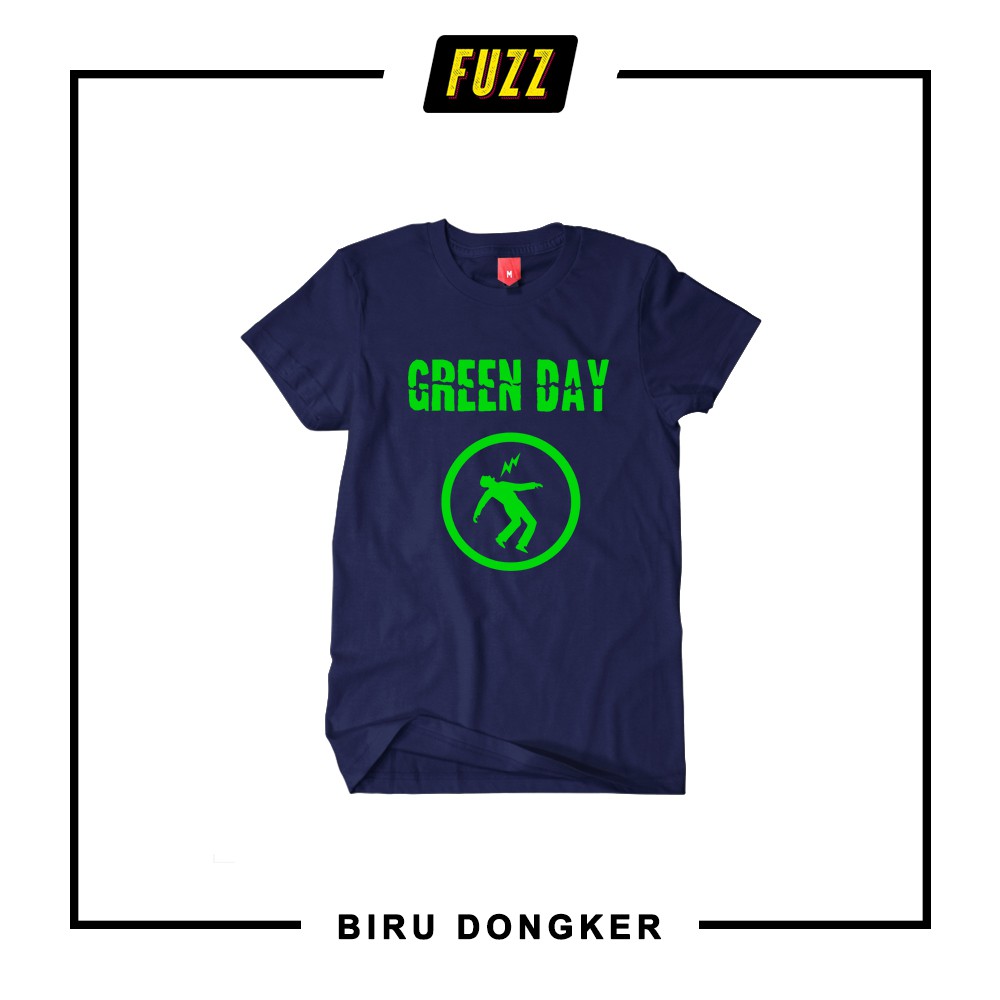 Kaos Green Day Baju Distro Tshirt Musik Punk Rock GreenDay Unisex Pria Dan Wanita Original Murah