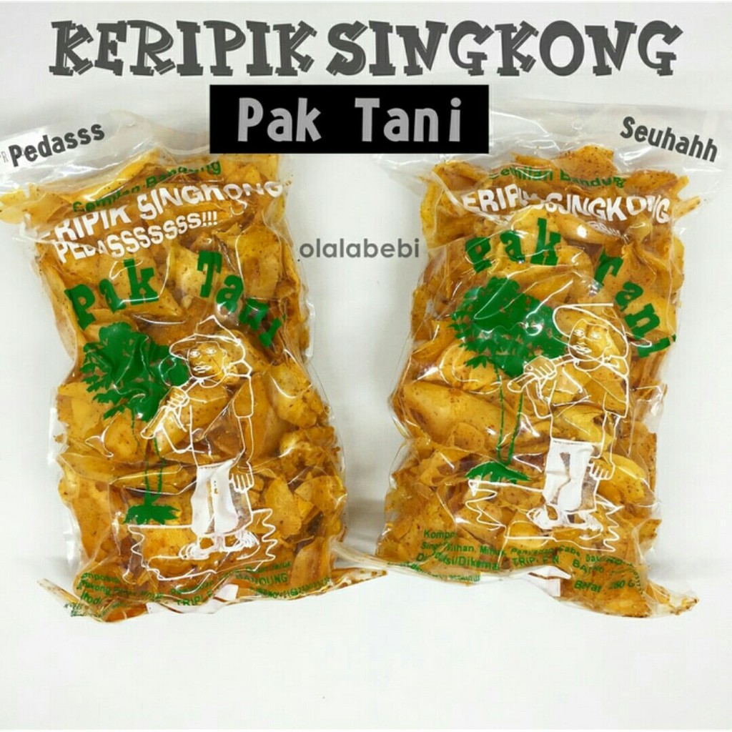 

Keripik Singkong Pak Tani / Keripik Singkong Pedas