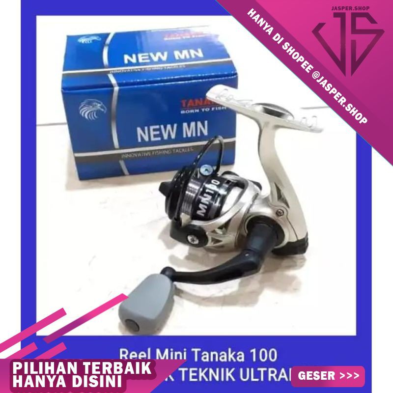 TURUN HARGA Reel Pancing UltraLight Tanaka Mini 100 / Reel Mini Murah Tanaka 100