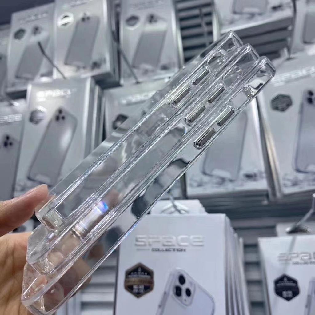 [TPC] ANTI CRACK IPHONE 6 6S 7 8 PLUS X XS MAX XR 11 12 13 MINI 14 PRO PROMAX  SPACE Military Drop Clear Case IP052