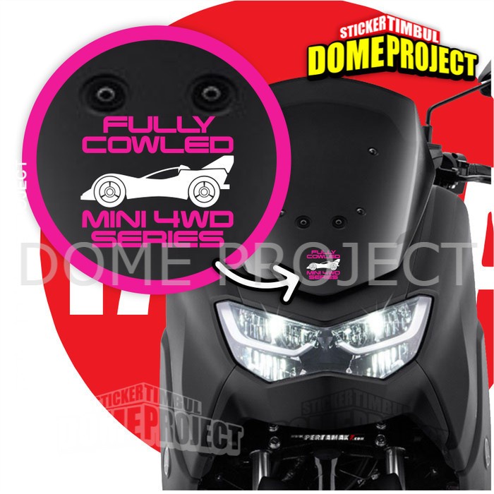 MINI 4WD STIKER CUTTING DECAL HELM MOTOR KACA MOBIL LOGO STICKER STICKER AESTHETIC DEKORASI OTOMOTIF