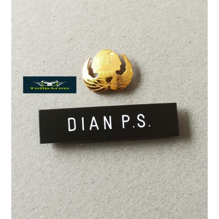 Pin korpri/asn + nametag/papan nama