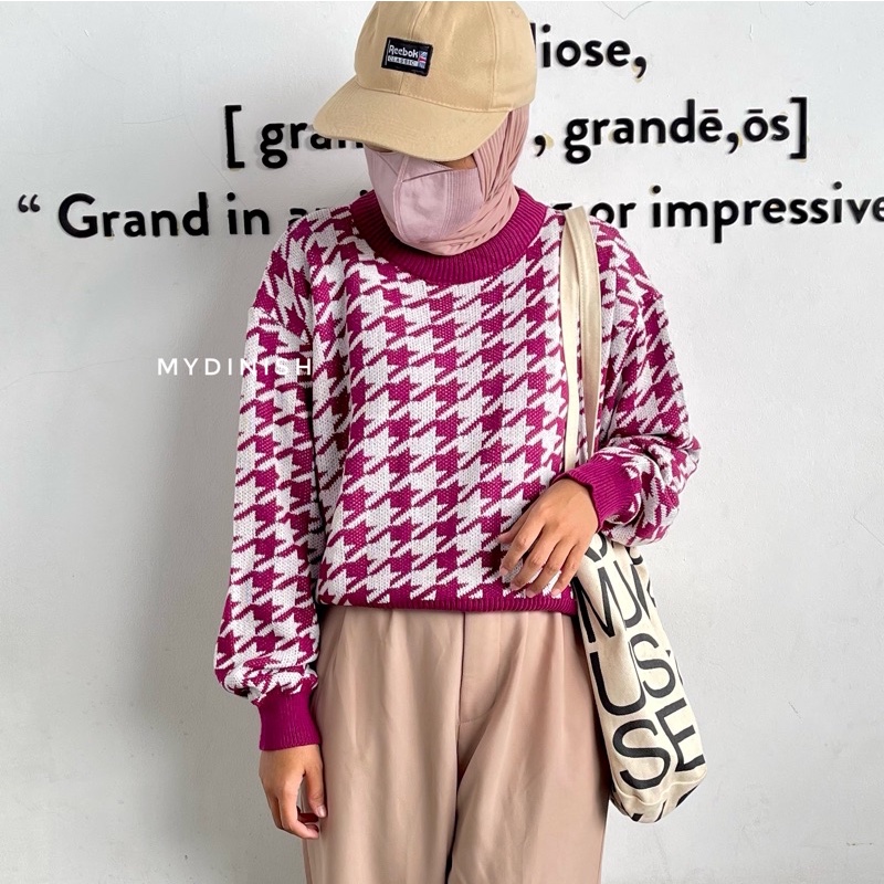 Anara Top - Sweater Blouse Wanita