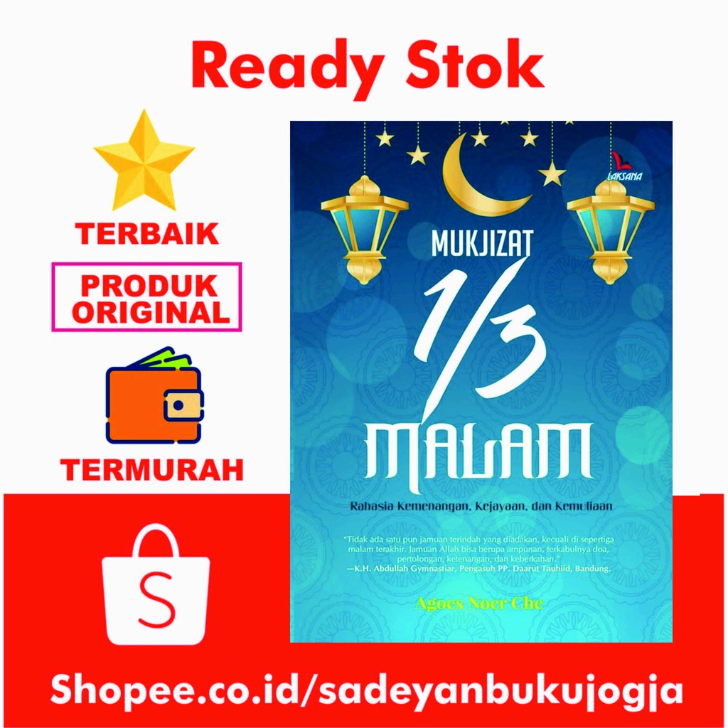 Mukjizat 1 3 Malam Agoes Noer Che Laksana Shopee Indonesia