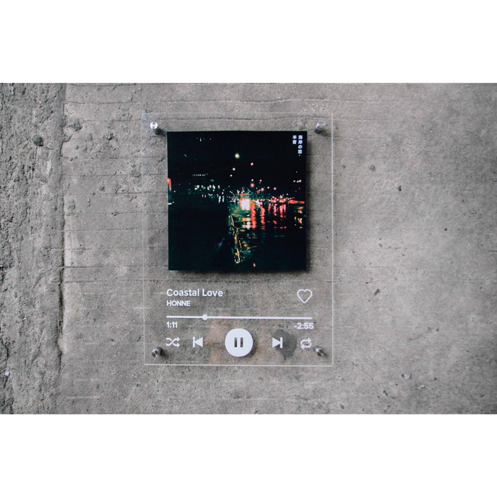 

Jual Custom Spotify Acrylic / Akrilik 30x40cm TheGlassHub Terlaris