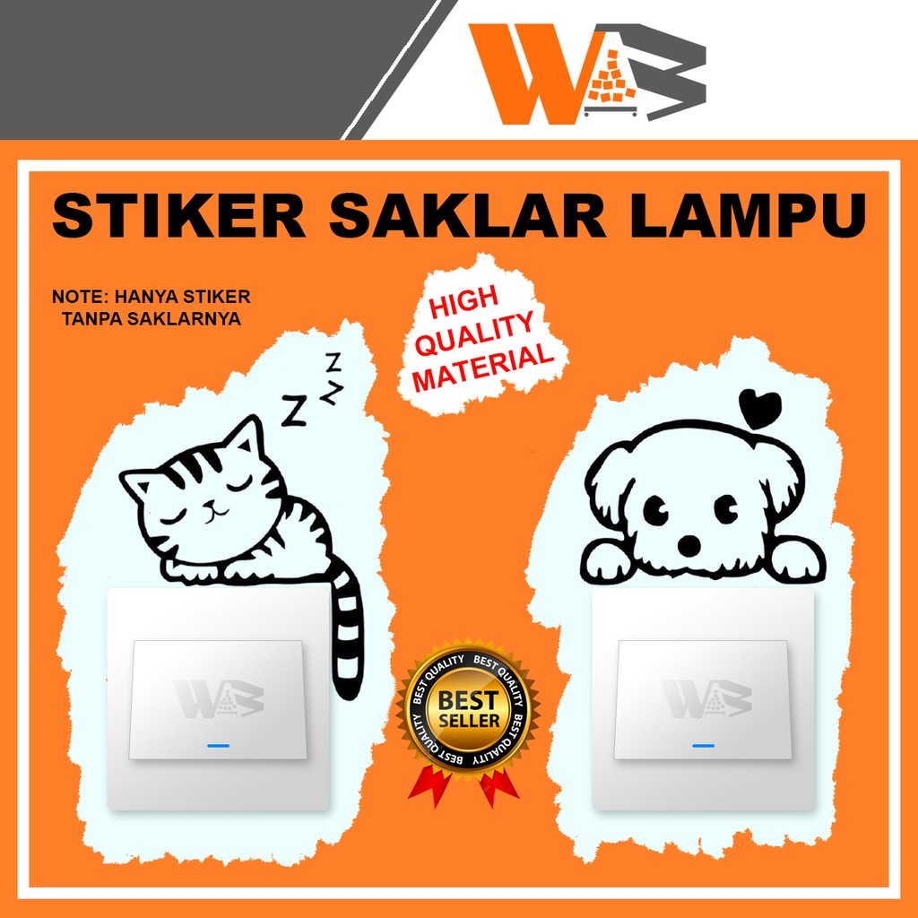 COD Stiker Saklar Wallpaper Sticker Walpaper Stiker Dinding Stiker Saklar Tombol Lampu Stop Kontak C63