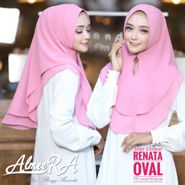 KHIMAR RENATA OVAL ORI ALMEERA BY RA