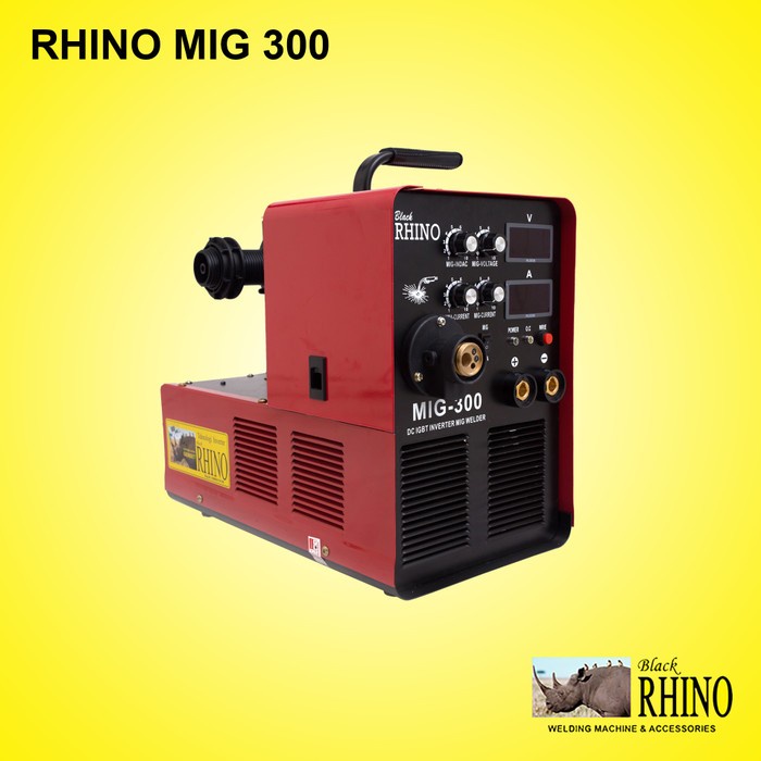 rhino mig 300 MESIN LAS RHINO MIG-300 IGBT