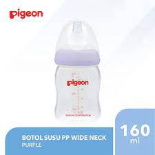 BOTOL SUSU WIDE NECK PIGEON 160ML / 240ML BPA FREE