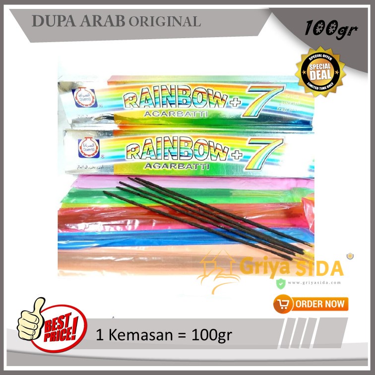 Dupa Haji Rainbow AGARBATTI Surrati/Surati Buhur Stik Lidi Harga Grosir PROMO