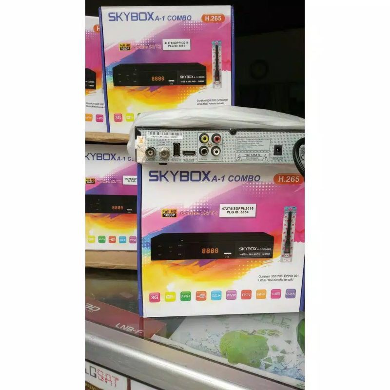 Skybox A1 Combo HD DVB-S2 Receiver Parabol Plus Set Top Box DVB-T2