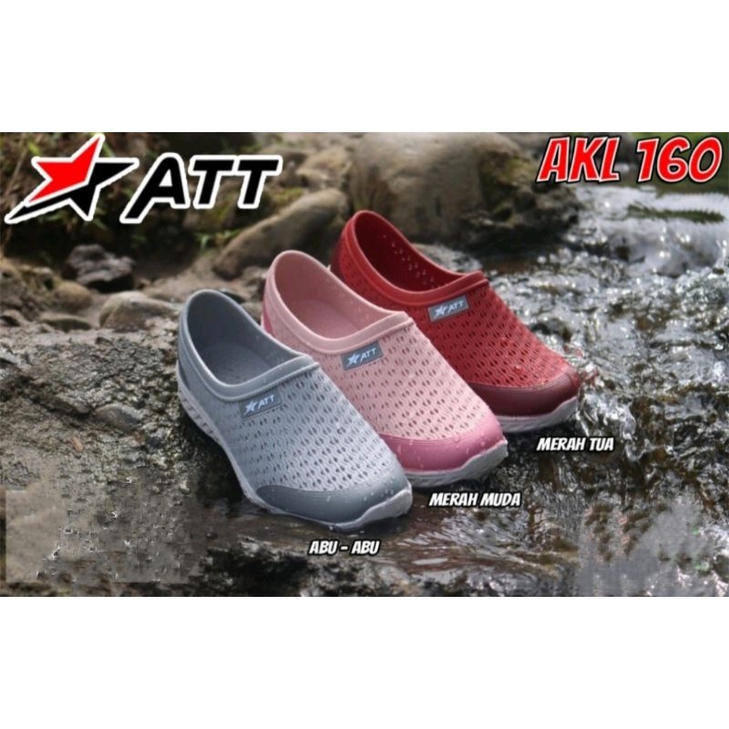 Sepatu wanita karet tahan air anti slip ATT AKL-160