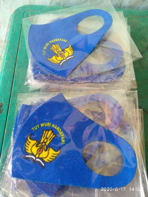 Masker Anak Sekolah Batik Dan Pramuka