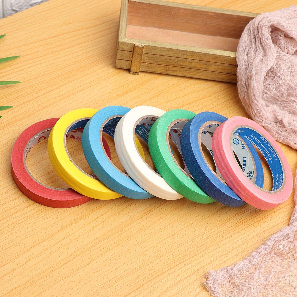 Suyo 1PC Masking Tape Tahan Suhu Lukisan Kertas Pelukis Dekorasi DIY Craft Stiker Mobil