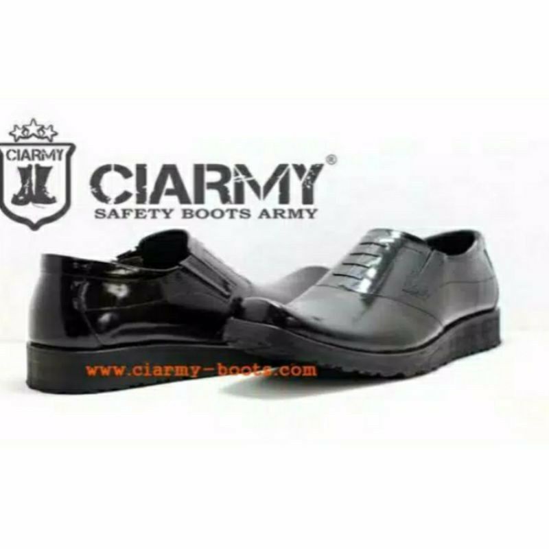 Sepatu Pdh Polri Pria CIARMY C050T Sepatu Kulit Asli Pdh Sepatu Sepatu Tni Pdh Sepatu Pdh Polri
