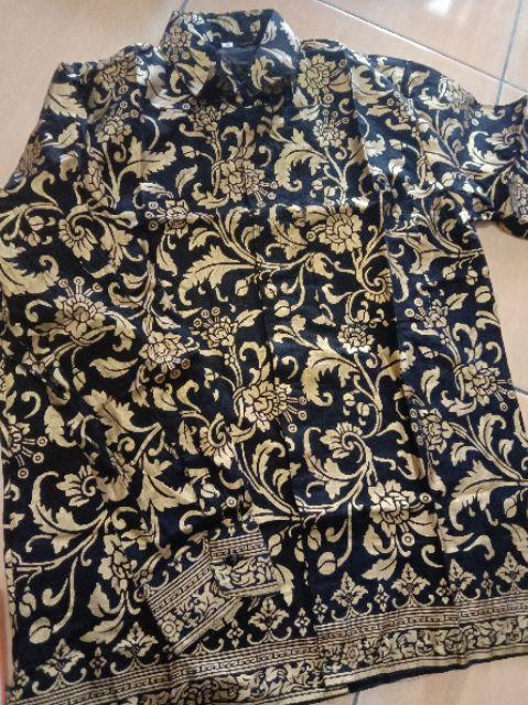 Size M L Xl Xxl Menowo Batik Hrb026 Kenongo Kemeja Batik Lengan Panjang Murah