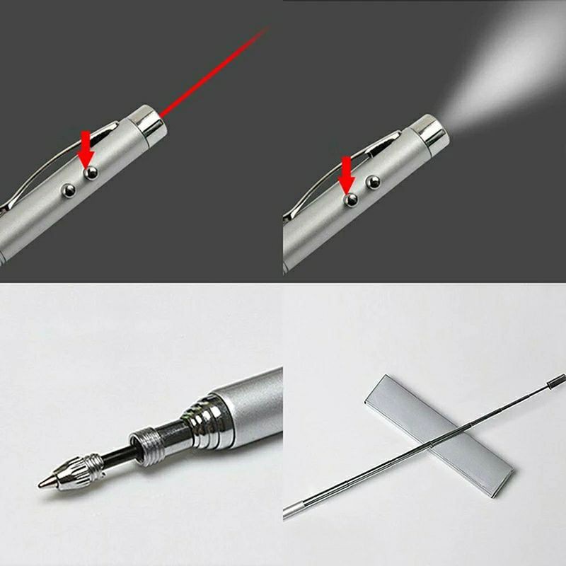 Pulpen Pen Pena Exlusive 5 in 1 laser pointer untuk meeting presentasi