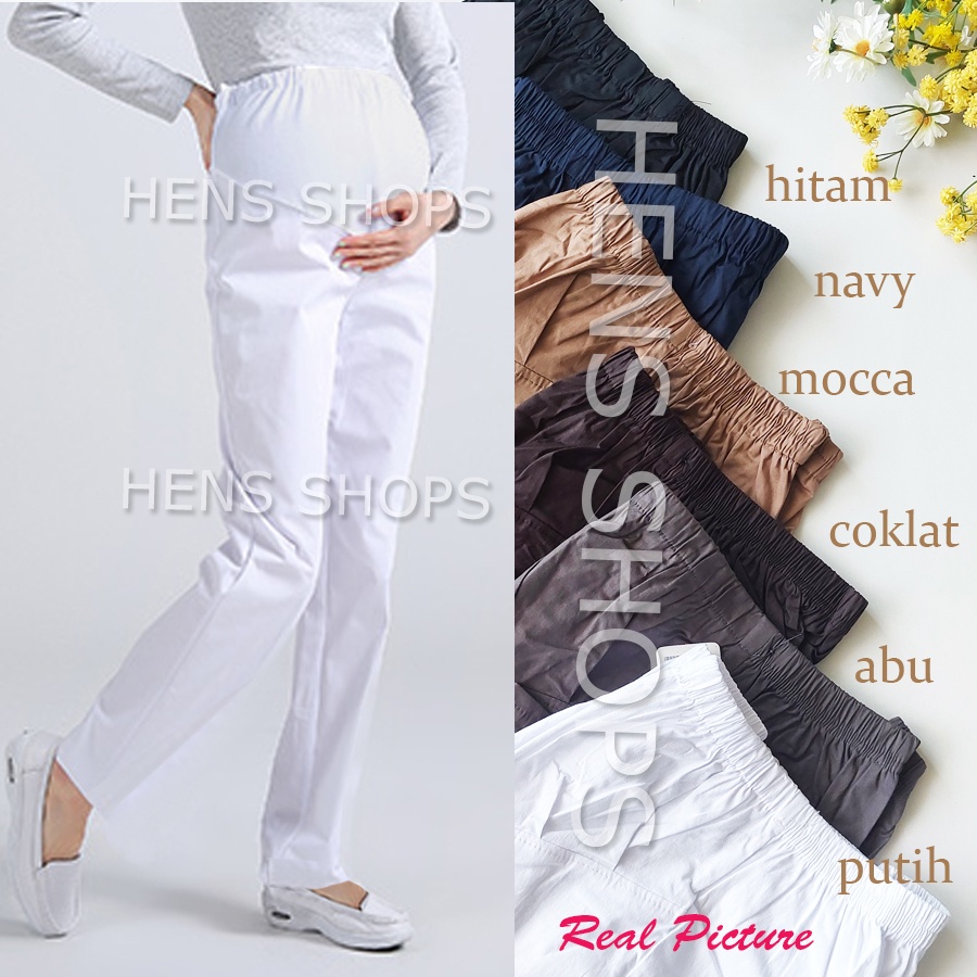 CELANA HAMIL CASUAL JUMBO 3L &amp; 5L &amp; 8L (90-100KG) KATUN STRETCH MELAR