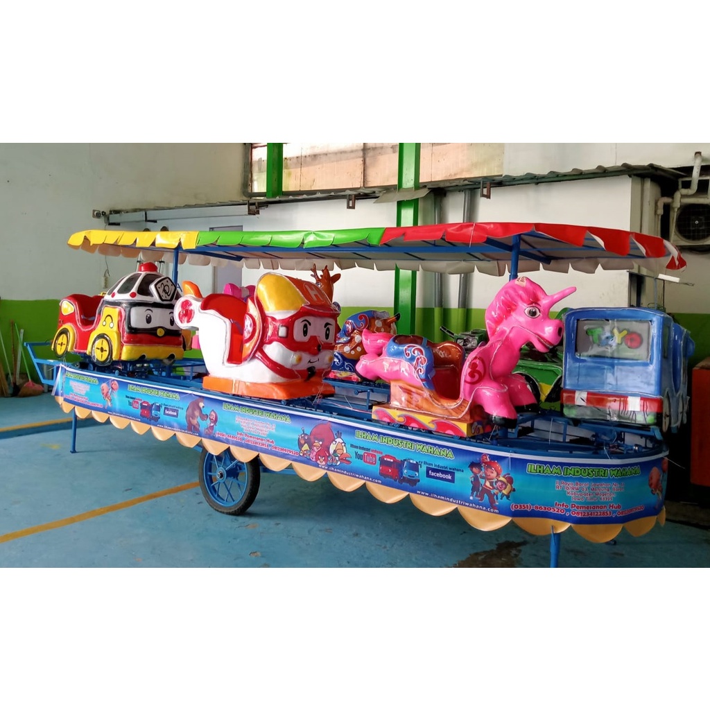 odong odong kereta panggung fiber