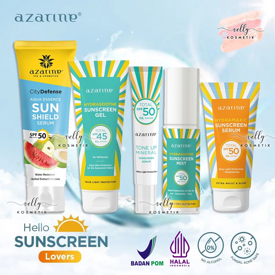 Azarine Sunscreen Hydrasoothe | Sunscreen Mist | Hydramax C Sunscreen