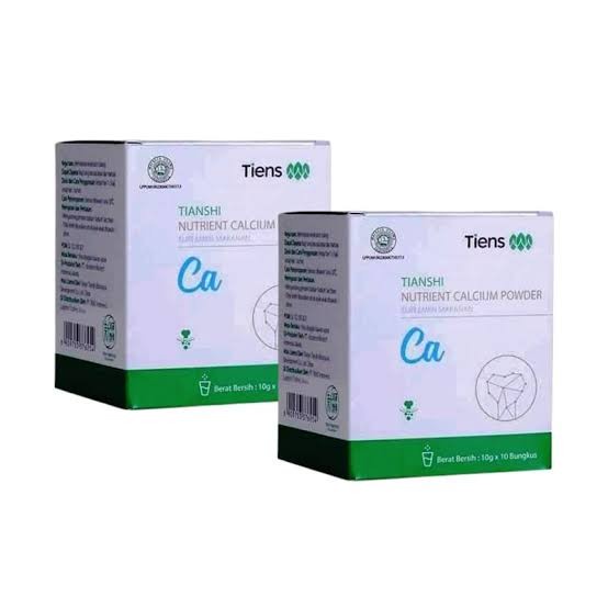 

calcium- tiens susu peninggi badan•ca nhcp•100% original - 5 saset nhcp -calcium.
