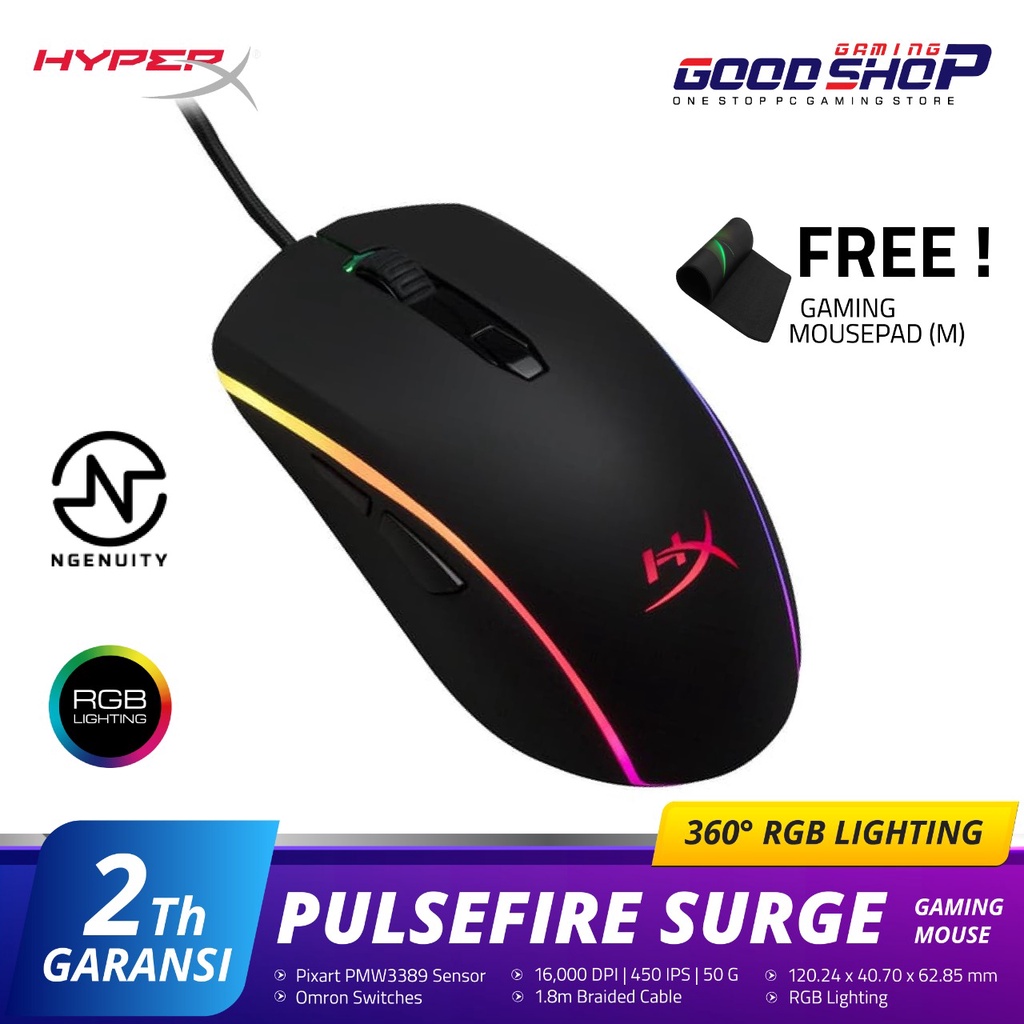 HyperX Pulsefire Surge - Gaming Mouse