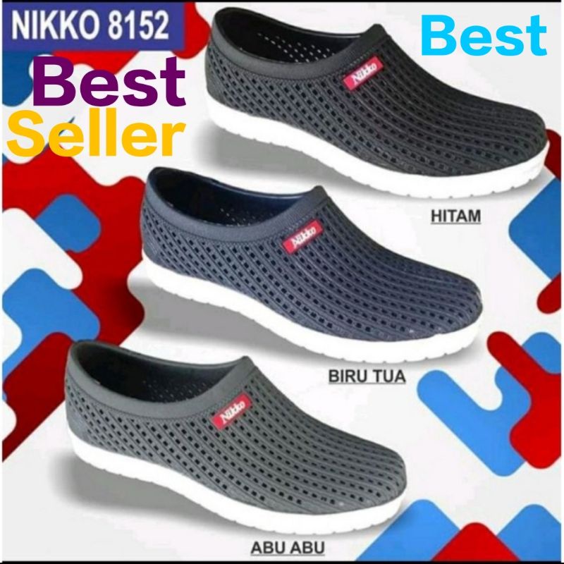 SEPATU Karet HITAM saja Unisex Super Awet