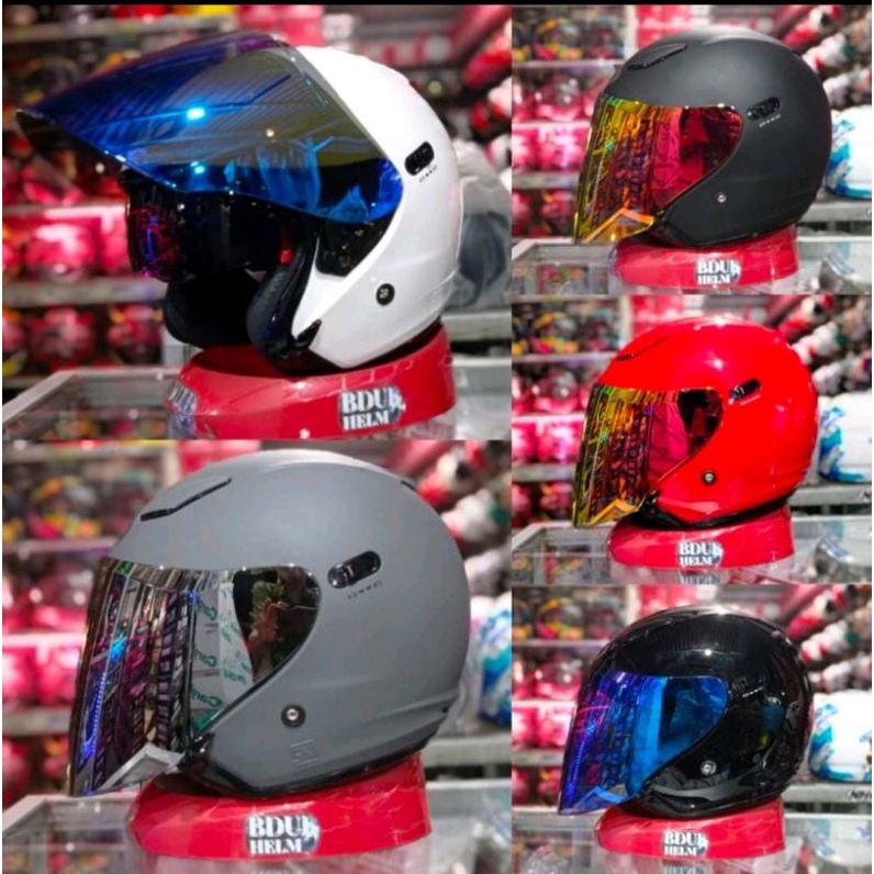Helm KYT DJ maxi solid original