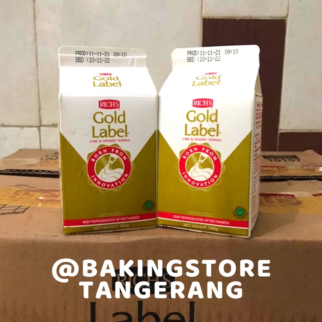 

Richs Gold Label | Rich's Rich Whipping Cream 500 gr