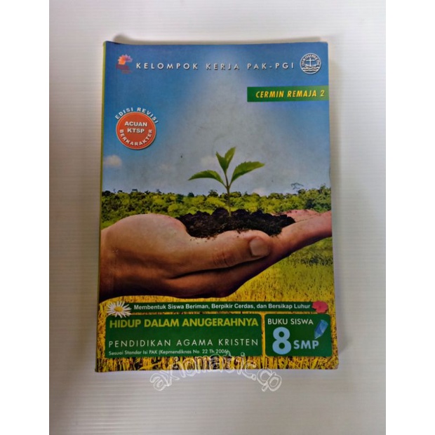 Buku Pendidikan Agama Kristen Kelas 8 BPK Gunung Mulia