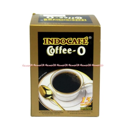 Indocafe Coffee-O 5sachet Kopi Hitam Plus Gula Kopi Bubuk Kopi Instan Kopi O CoffeO Indoc afe Coffee'O 5pcs